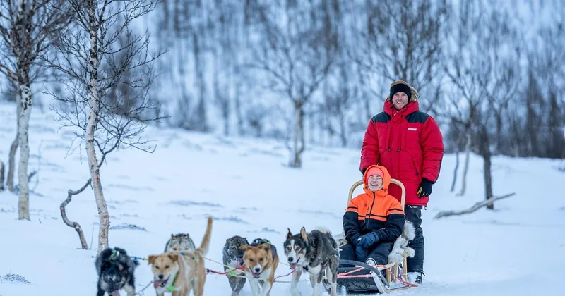 Slitta con cani livello avanzato a Camp Tamok