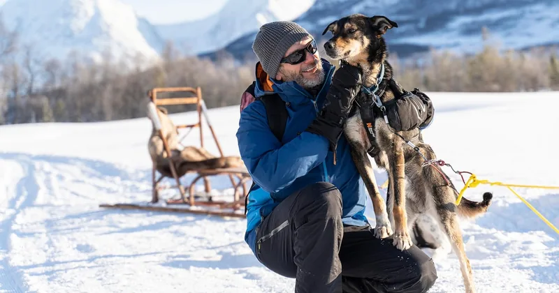 Short Self-Drive Sled Ride in Breivikeidet